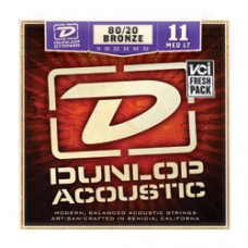 Σετ Χορδές Ακουστικής Κιθάρας DUNLOP DAB-1152 AG BRS MED LIGHT