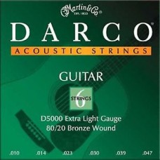 Σετ Χορδες Ακουστικής Κιθάρας Martin Guitars Darco D5000