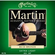Σετ Χορδες Ακουστικής Κιθάρας Martin Guitars M170
