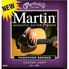 Σετ Χορδες Ακουστικής Κιθάρας Martin Guitars M535